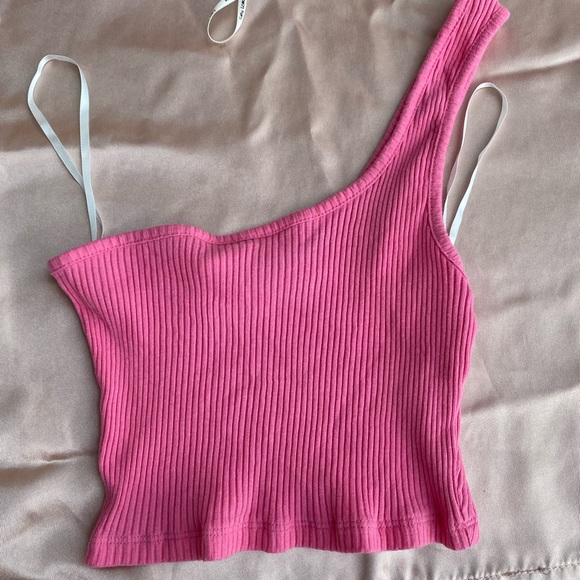 never worn, SHEIN, crop tank top, pink - Picture 3 of 4